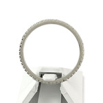 Bague d'occasion or 750 blanc diamants - vue 3