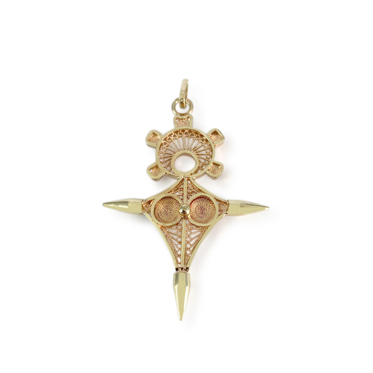 Pendentif d'occasion or 750 jaune - vue 2