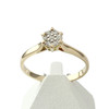 Bague d'occasion or 750 jaune diamants - vue V1