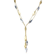 Collier d'occasion 2 ors 750 44 cm