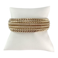 Bracelet d'occasion or 750 jaune 20.50 cm