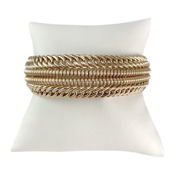 Tweedehands armband goud 750 geel 20.50 cm