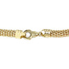 Collier d'occasion or 750 jaune zirconias 42 cm - vue V3