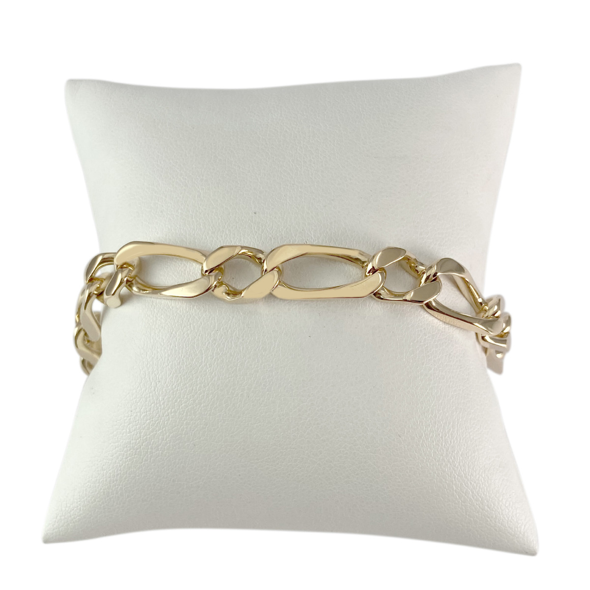 Bracelet d'occasion or 750 jaune 24.5cm