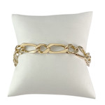 Bracelet d'occasion or 750 jaune 24.5cm - vue 1