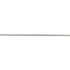 Collier d'occasion fleur or 750 blanc nacre diamant 40cm - vue V3