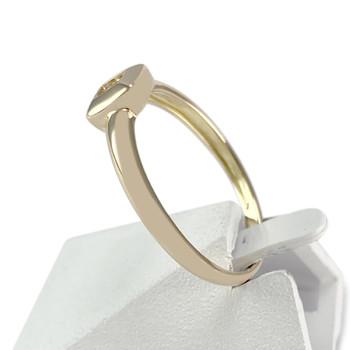 Bague d'occasion or 750 jaune diamant