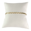 Bracelet d'occasion or 750 jaune maille fantaisie 20cm - vue V1