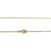 Collier d'occasion or 750 jaune maille forçat 40cm - vue V3