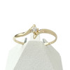 Bague d'occasion or 750 jaune zirconia - vue V1