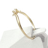 Bague d'occasion or 750 jaune zirconia - vue V2