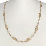 Collier d'occasion or 750 jaune 60 cm - vue 2
