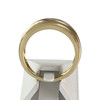 Bague d'occasion or 750 jaune diamants - vue V3