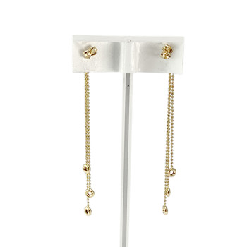 Boucles d'oreilles d'occasion or 750 jaune