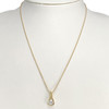 Collier d'occasion or 750 jaune zirconia 45cm - vue V2