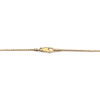 Collier d'occasion or 750 jaune maille boule 42cm - vue V3