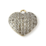 Pendentif d'occasion or 750 2 tons diamants - vue 1