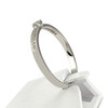 Bague d'occasion or 750 blanc diamant - vue V2