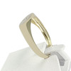 Bague d'occasion or 375 jaune diamant - vue V2