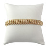 Bracelet d'occasion or 750 jaune maille américaine 19,5 cm - vue V1