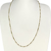 Chaine d'occasion or 585 jaune maillle singapour 56 cm - vue V2
