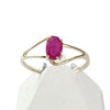 Bague d'occasion or 375 jaune rubis - vue V1