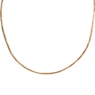 Chaine d'occasion or 750 jaune maille venitienne 46 cm