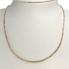 Chaine d'occasion or 750 jaune maille venitienne 46 cm - vue V2