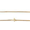 Chaine d'occasion or 750 jaune maille venitienne 46 cm - vue V3