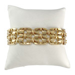 Secondhand bracelet gold 750 yellow 19,5 cm - view 1