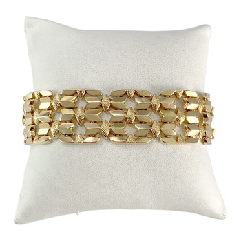 Bracelet d'occasion or 750 jaune 19,5 cm