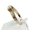 Bague d'occasion or 375 jaune perle de culture - vue V2