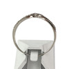 Bague d'occasion or 375 blanc diamants - vue V3