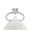 Bague d'occasion or 375 blanc zirconia - vue V1