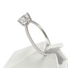 Bague d'occasion or 375 blanc zirconia - vue V2