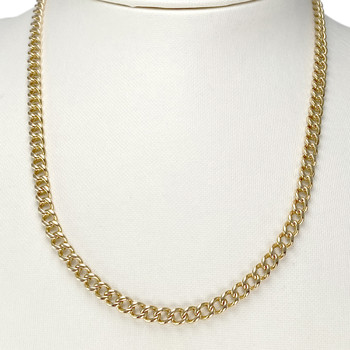 Chaine d'occasion or 750 jaune 43 cm