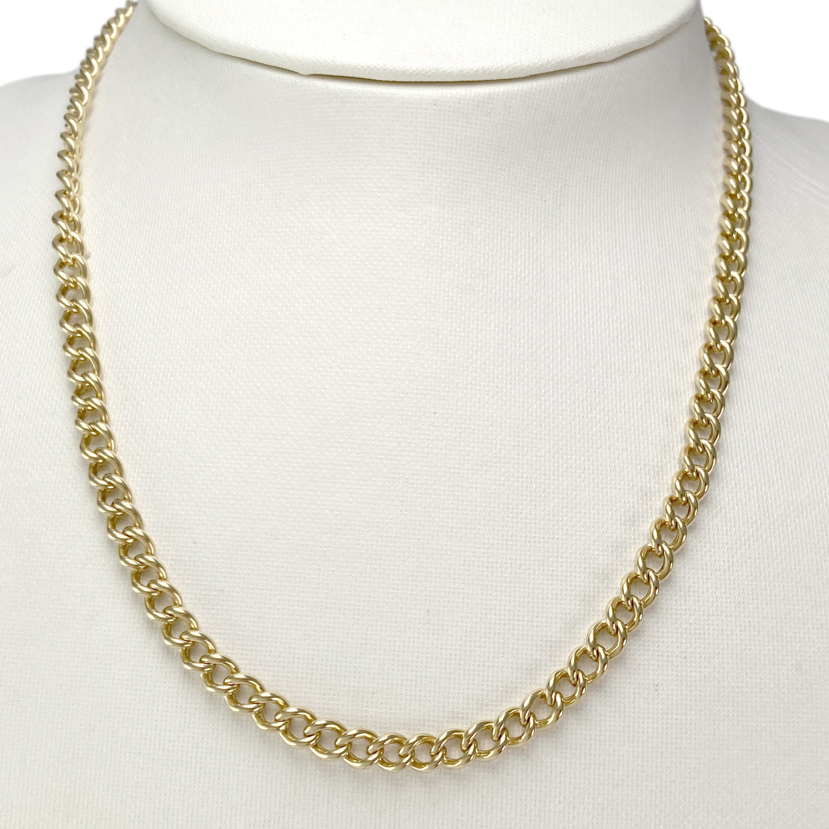 Chaine d'occasion or 750 jaune 42 cm - vue 2