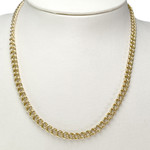 Chaine d'occasion or 750 jaune 42 cm - vue 2