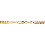 Chaine d'occasion or 750 jaune 42 cm - vue 3