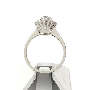 Tweedehands ring platina 950 diamant