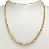 Collier d'occasion or 750 jaune maille palmier 43 cm - vue V2