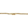 Collier d'occasion or 750 jaune maille palmier 43 cm - vue V3