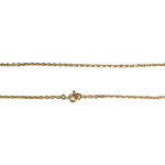 Collier d'occasion or 750 jaune améthyste - vue 3