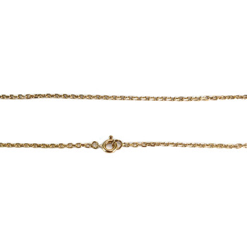 Collier d'occasion or 750 jaune améthyste