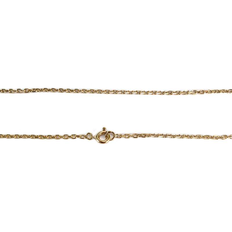Collier d'occasion or 750 jaune améthyste - vue 3