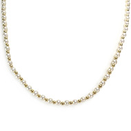 Collier d'occasion or 750 jaune perles de culture de Chine 42 cm