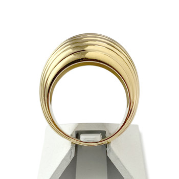 Second-hand LALIQUE ring in 375 yellow gold