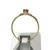 Bague d'occasion or 750 rubis - vue V3