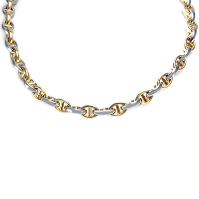 Collier d'occasion or 750 2 tons - vue 1