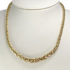 Collier d'occasion 2ors 750 maille palmier 42cm - vue V2